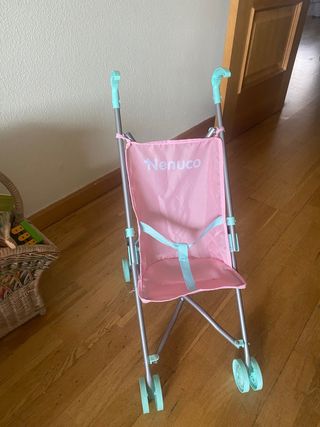 Carrito Nenuco rosa