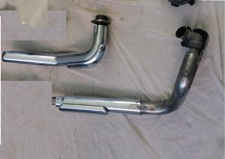 yamaha dragstar drag star 650 fughe scarichi