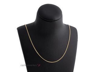 cadena oro 18k 22.5cm