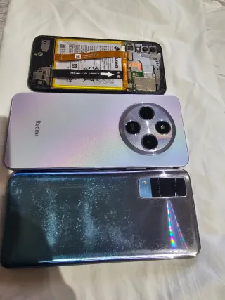 Piezas móviles Huawei y Redmi