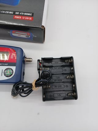 Maclean MCTV-627 - Localizador de señal terrestre DVB-T (VHF, UHF, TV, TNT)