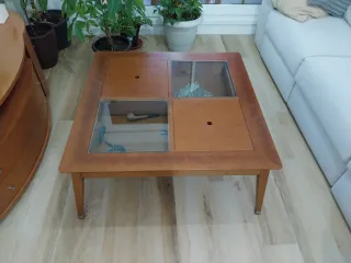 Mueble de salón completo madera