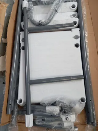 Escalera Intex Piscina 122 cm Escalones Extraíbles