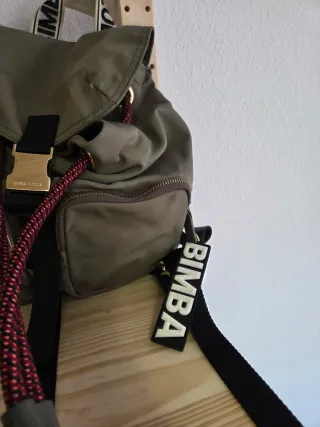 Mochila Bimba y Lola verde militar