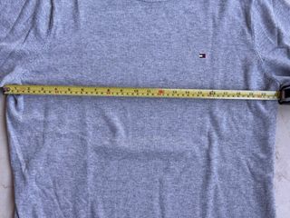 Maglione Tommy Hilfiger Uomo Cotone Pima Grigio