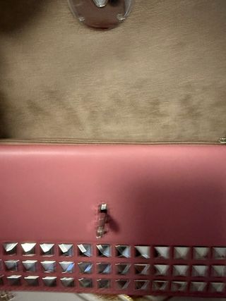 Bolso Michael Kors tachuelas rosa
