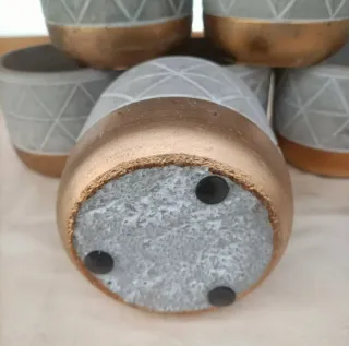 Set 6 Vasi Terracotta Diametro 11cm