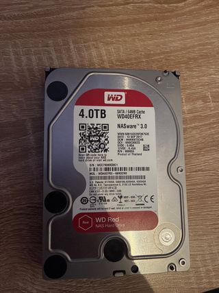 WD Red 4TB NAS Hard Drive WD40EFRX