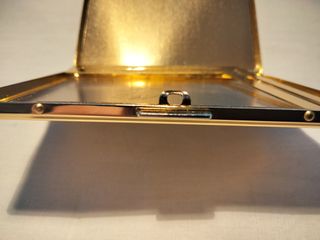 Portasigarette vintage dorato