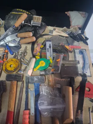 Lote de herramientas para bricolaje