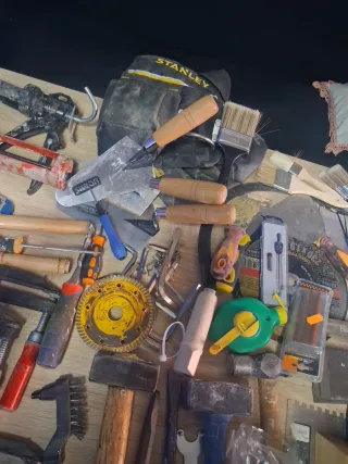 Lote de herramientas para bricolaje