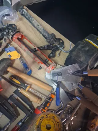 Lote de herramientas para bricolaje