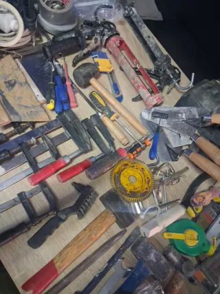 Lote de herramientas para bricolaje