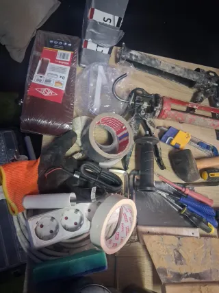 Lote de herramientas para bricolaje