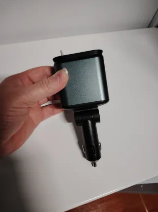 Cargador coche luz estrella