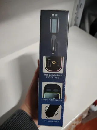 Cargador coche luz estrella