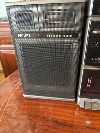 Minicadena Philips Vintage Radio Cassette CD