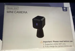 Mini cámara de seguridad nueva a estrenar