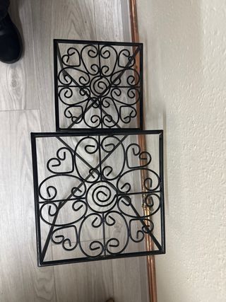 Juego de 2 soportes para macetas