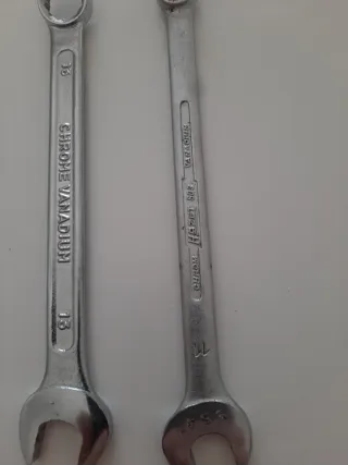 Chiave fissa 11 e 13 mm quadri Chrome Vanadium