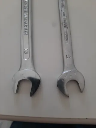 Chiave fissa 11 e 13 mm quadri Chrome Vanadium
