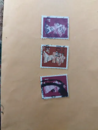 Francobolli Britannici Regina Elisabetta