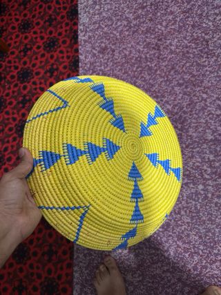 Cesta de Pan Tradicional Hecha a Mano