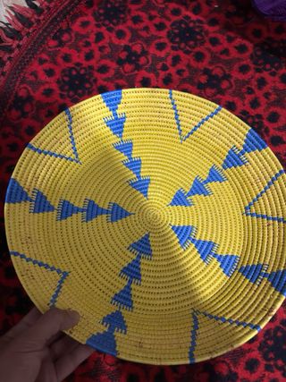 Cesta de Pan Tradicional Hecha a Mano