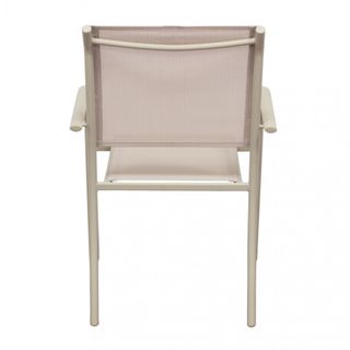 Sedia Moderna in Alluminio da Esterno Impilabile