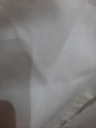 Camisa Oxford Style Beige/Blanca Talla M