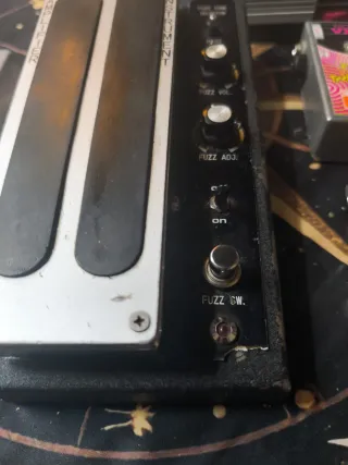 Pedales de guitarra vintage