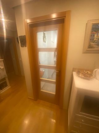 6 Puertas Interiores Roble Claro con Cerco