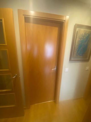 6 Puertas Interiores Roble Claro con Cerco