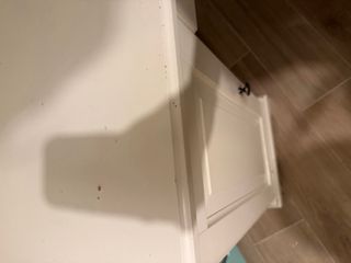 Escritorio IKEA blanco madera