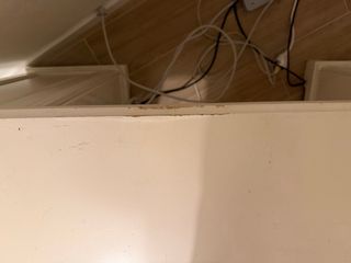 Escritorio IKEA blanco madera