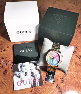 Reloj GUESS nuevo multicolor