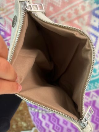 Bolso Zadig & Voltaire blanco con cadena