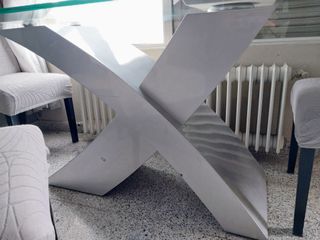 Mesa de cristal 200x100