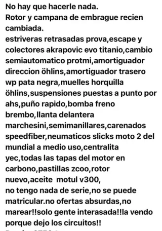 Yamaha R1 2005 (SOLO CIRCUITO)