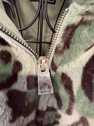 Casaco Guess Verde Estampado Animal
