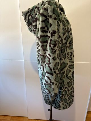 Casaco Guess Verde Estampado Animal