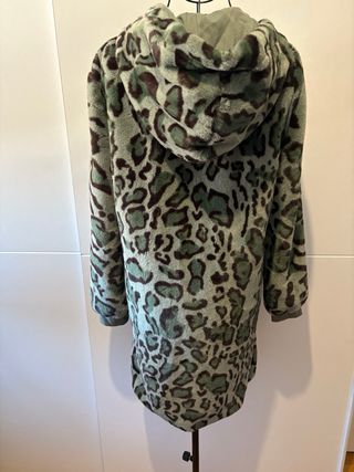 Casaco Guess Verde Estampado Animal