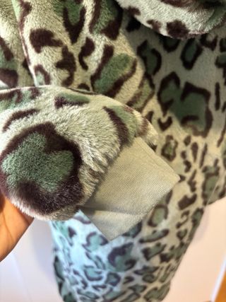 Casaco Guess Verde Estampado Animal