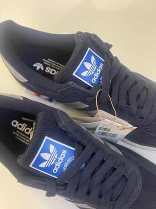 Sneakers Adidas modello La trainer og blu n.43 1/3