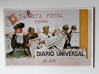 Postal Diario Universal Vintage España