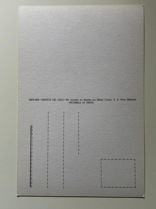 Postal Diario Universal Vintage España