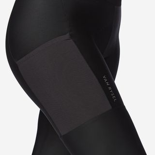 Culotte Largo Ciclismo Carretera EDR Mujer Negro Invierno