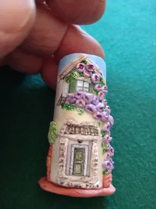 3 Magneti Fatti a Mano in Coccio 3D