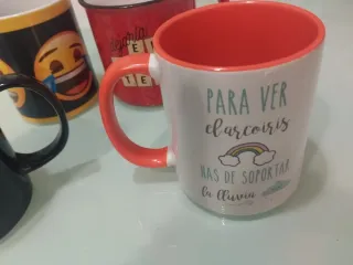 Lote 4 Tazas Cerámica
