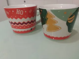 Lote 2 Tazas Cerámica Kinder